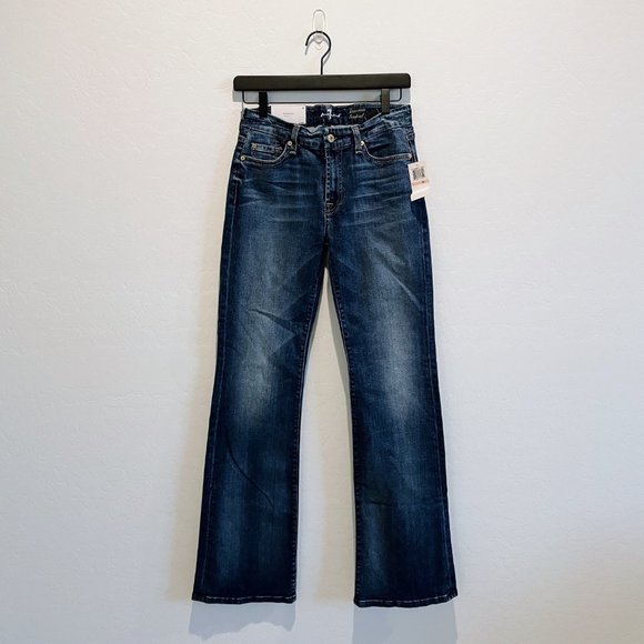 7 For All Mankind NEW Kimmie Bootcut Form Fitted Size 28 - Picture 6 of 9
